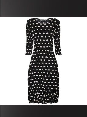 Alquema Elliptical Spot Smashed Pocket Dress, size 1/M
